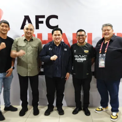 Gubernur Andra Soni Saksikan Laga Dewa United vs Phnom Penh Crown FC di AFC Challenge League 2025–2026