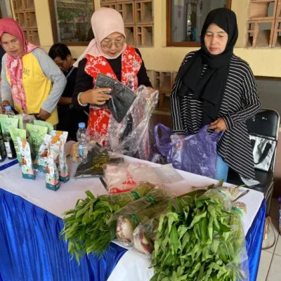 Produk Kelompok Wanita Tani Ramaikan Bazar Bulanan Pemkot Tangerang