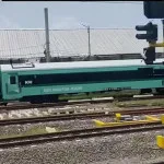 Kereta Khusus Pedagang dan Petani Uji Coba di Stasiun Rangkasbitung
