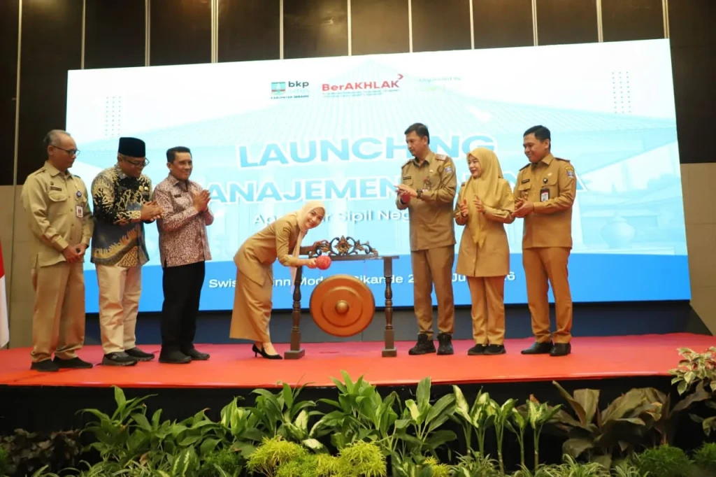 Bupati Serang Launching Manajemen Talenta ASN, Dorong Birokrasi Profesional dan Berdaya Saing