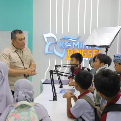 Diskominfo Tangsel Terima Kunjungan Edukasi Literasi Digital dari SDIT Al-Ikhlas Serpong