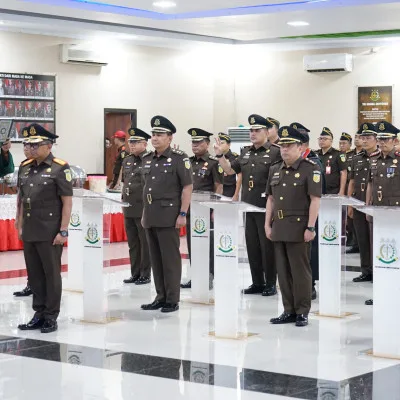Kajati Banten Lantik Pejabat Eselon II dan III, Tekankan Integritas dan Komitmen Penegakan Hukum Berkeadilan