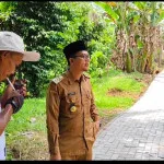 Kades Sindangheula Monitoring Peningkatan Kualitas Jalan Lingkungan di Tiga Titik Wilayah