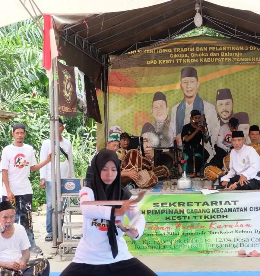 Acara Pembukaan Latihan Padepokan Pancer Syanghyang Djati Yang Tergabung Di Kesti TTKDH Kab. Tangerang, Pembukaan Latihan Pasca Libur Bulan Puasa