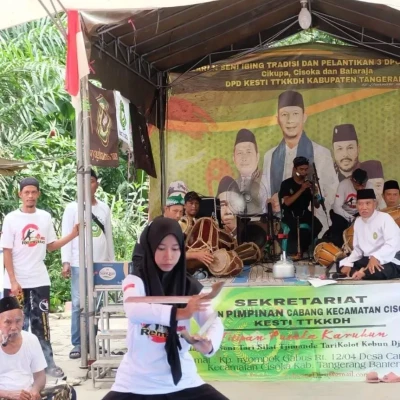 Acara Pembukaan Latihan Padepokan Pancer Syanghyang Djati Yang Tergabung Di Kesti TTKDH Kab. Tangerang, Pembukaan Latihan Pasca Libur Bulan Puasa