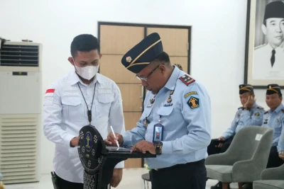 TANDATANGANI PERJANJIAN KINERJA 2023, KALAPAS CILEGON: WUJUDKAN SEMANGAT BEKERJA PROFESIONAL