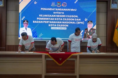 Kejari dan BPN Cilegon Komitmen Lindungi Aset Negara