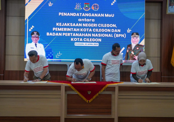Kejari dan BPN Cilegon Komitmen Lindungi Aset Negara