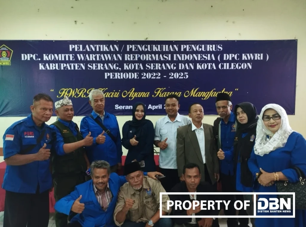 Pengukuhan Tiga DPC KWRI Kabupaten/Kota Oleh DPD KWRI Banten