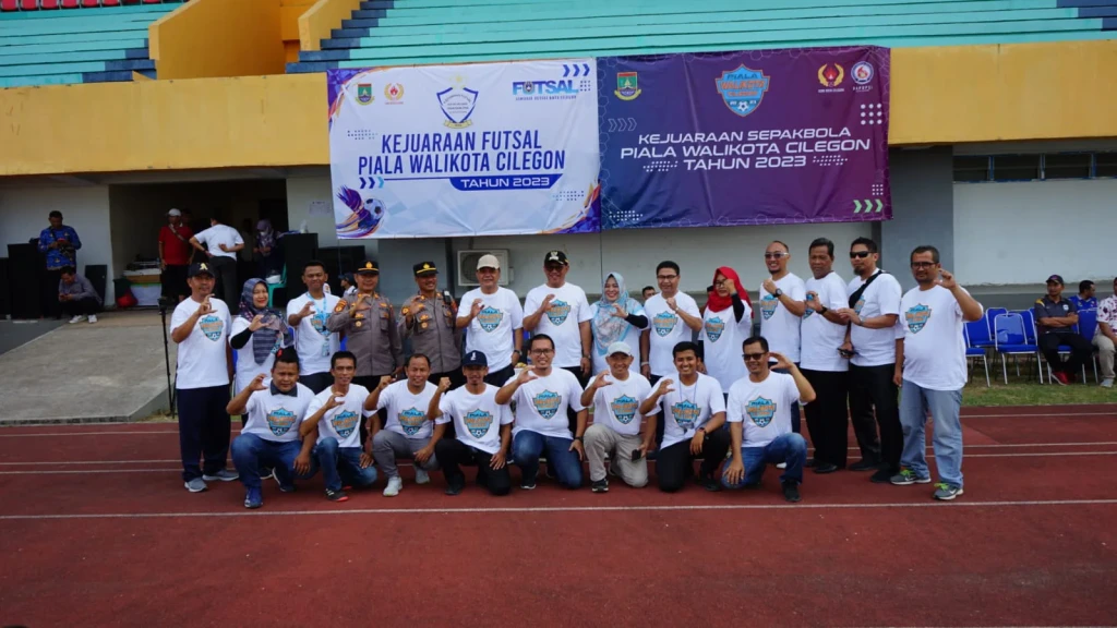 Junjung Tinggi Sportifitas, Wali Kota Helldy Buka Turnamen Sepak Bola Piala CUP Wali Kota