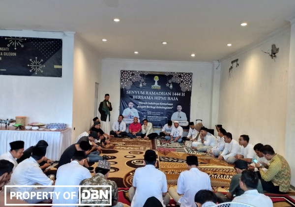 Berbagai Kebahagiaan, BPC HIPMI Kota Cilegon Santuni Puluhan Anak Yatim.