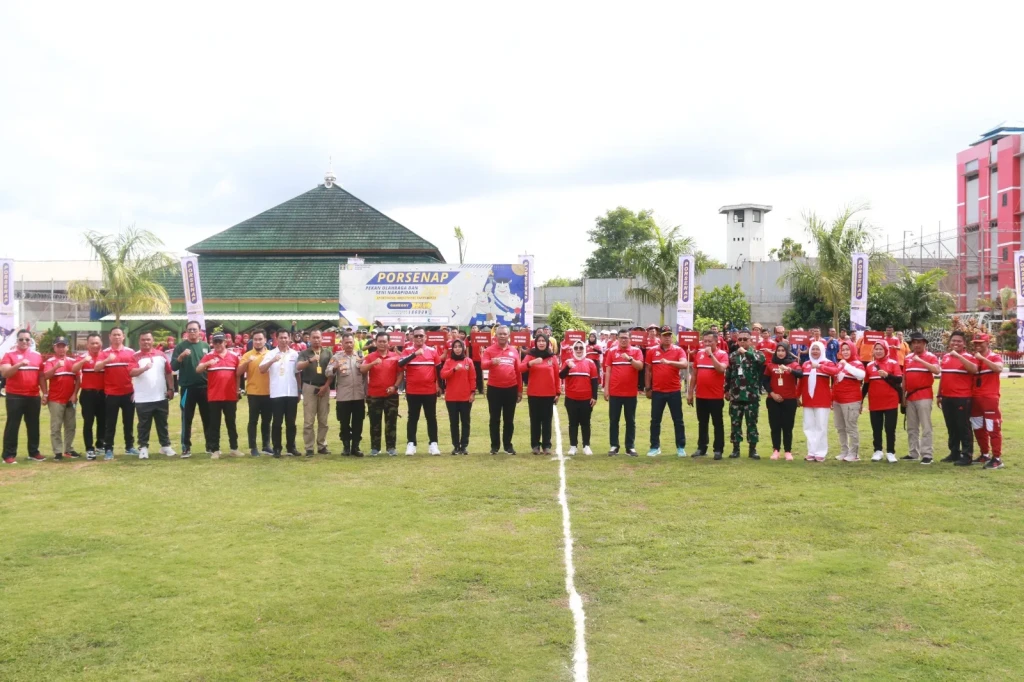 JADI TUAN RUMAH PEMBUKAAN PORSENAP 2023, LAPAS CILEGON SAJIKAN BERBAGAI KEMERIAHAN