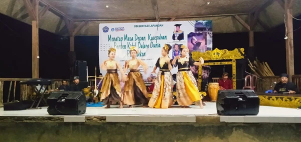 Pagelaran Seni Musik Jaipong dan Mahasiswa PGSD Universitas Setia Budhi Meriahkan Ritual Syukuran Pare Anyar.