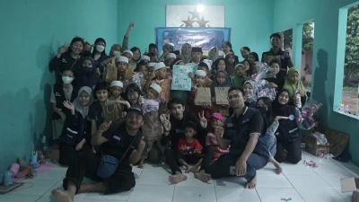 LAZ Al Azhar dan Kitabisa Ajak Anak Panti Berkreasi Manfaatkan Barang Bekas.