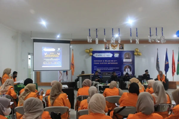 HIMASI Universitas Primagraha Gelar Seminar dan Milad Ke-2 tahun