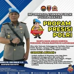 Public Control Personel Polda Banten Melalui Aplikasi Propam Presisi