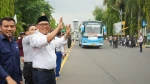 Tanpa APBD, Wali Kota Cilegon Lepas 1.202 Peserta Mudik Gratis