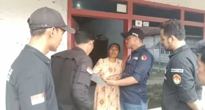 Patroli Gabungan Kawal Hak Pilih Panwaslu Kecamatan Ciruas dan Panwaslu Kecamatan Kragilan