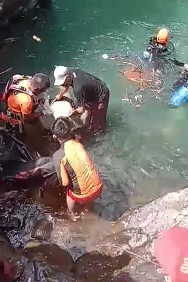 Jasad Korban Tenggelam di Wisata Alam Curug Leuwi Putih di Temukan