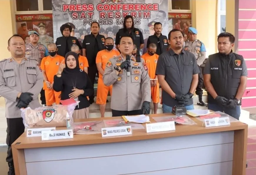 Kasus Pengeroyokan di Sajira Enam Pelaku Berhasil Diamankan Sat Reskrim Polres LebakKapolres Lebak