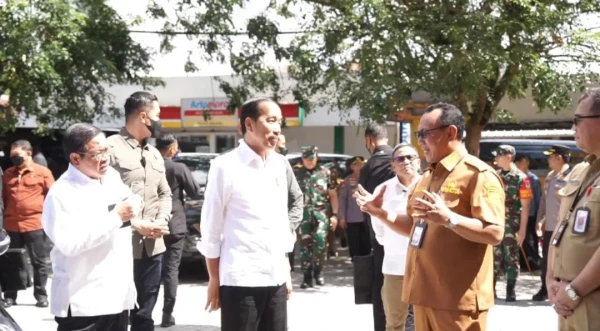 Presiden Jokowi Minta Pemkot Cilegon Jaga Kestabilan Harga Pokok