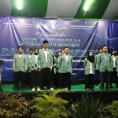 Kepengurusan Dilantik, Ketua BEM UNIVAL : Mahasiswa Al-Khairiyah Jadi Episentrum Pusat Pergerakan Mahasiswa di Cilegon