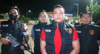 Satgas Gakkum Ops Ketupat Maung Polres Cilegon Lakukan Penyisiran Antisipasi Gangguan Kamtibmas