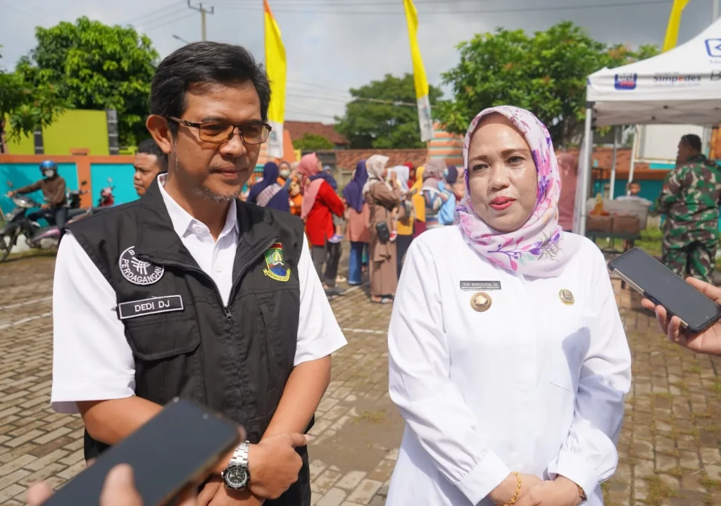 Kendalikan Inflasi, Pemkot Cilegon Gelar Operasi Pasar
