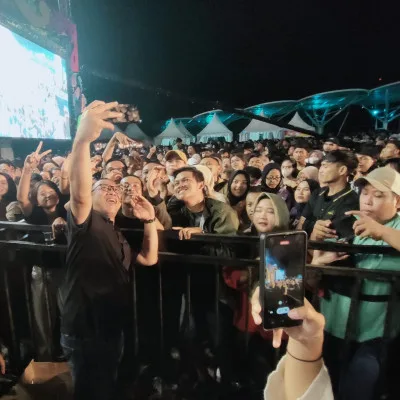 Wali Kota Helldy Resmi Tutup Cilegon Fest 23 dengan tepukan meriah pengunjung