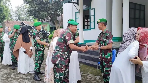 Dandim 0601/Pandeglang, Pimpin langsung Acara Halal Bihalal