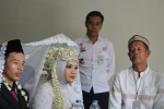 PERNIKAHAN DARI BALIK JERUJI BESI, WARGA BINAAN LAPAS CILEGON MANTAP MEMPERSUNTING PUJAAN HATI