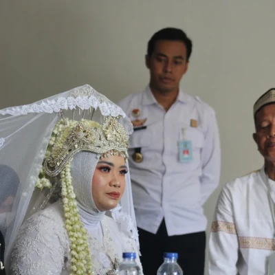 PERNIKAHAN DARI BALIK JERUJI BESI, WARGA BINAAN LAPAS CILEGON MANTAP MEMPERSUNTING PUJAAN HATI