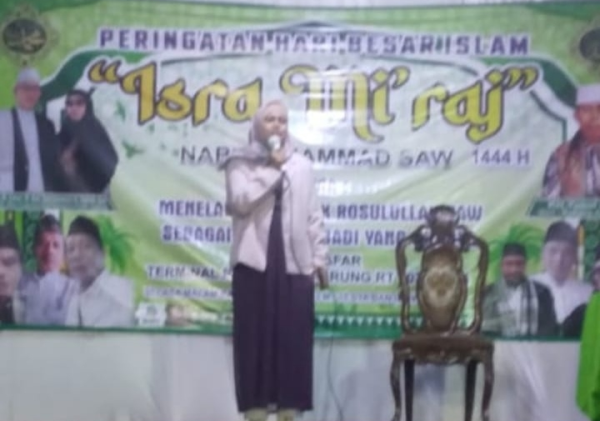 Terminal Pakupatan Kota Serang Memperingati Isro Mi'raj Nabi Muhammad SAW