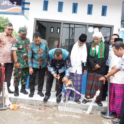 Minimalisir Kecelakaan, Helldy Resmikan 4 Palang Pintu Kereta
