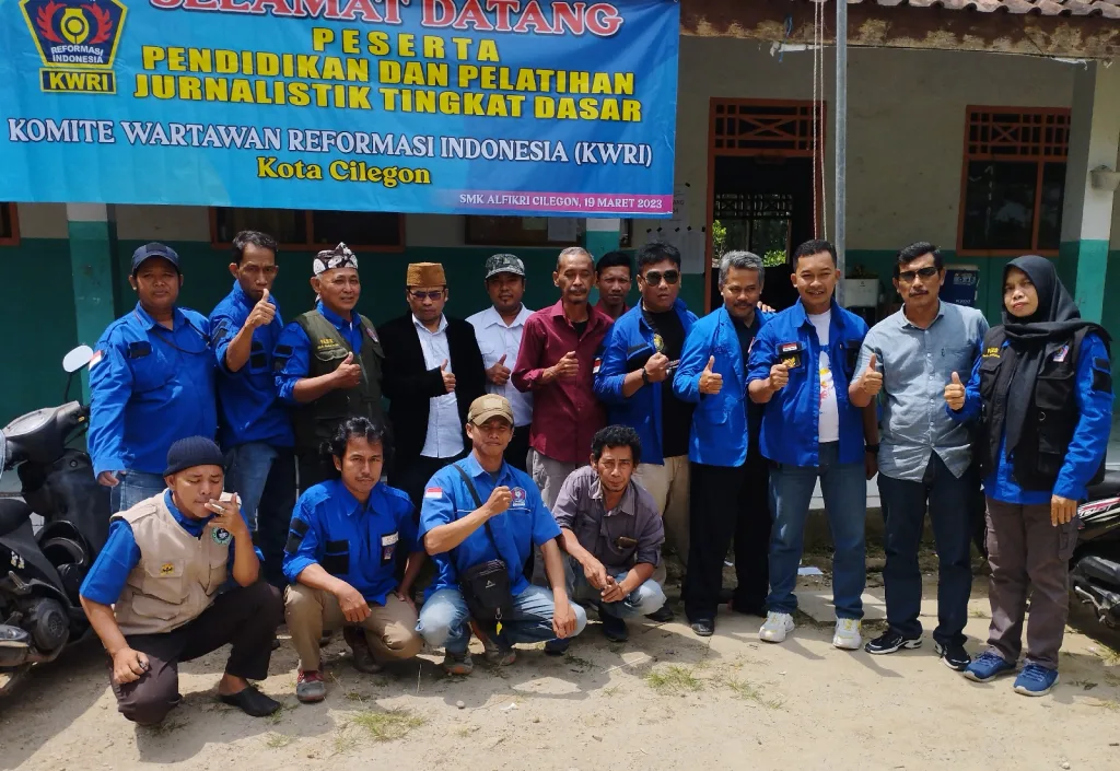 Pelatihan Jurnalistik Tingkat Dasar Kota Cilegon