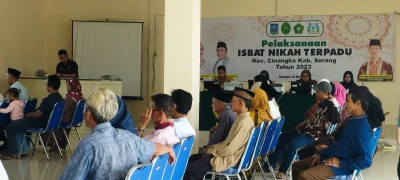 Kecamatan Cinangka Gelar Isbat Nikah Gratis