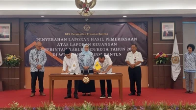Pemkot Cilegon Raih WTP 10 Kali Berturut – Turut