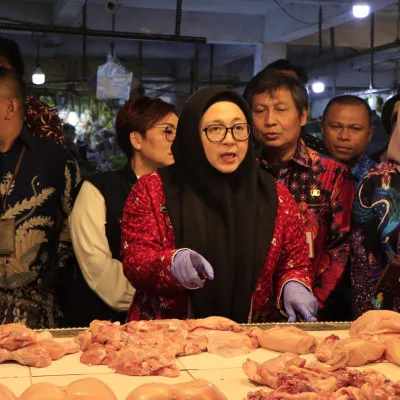 Wabup Tangerang dan BPOM Tinjau Harga dan Keamanan Sembako di Pasar Gudang Tigaraksa