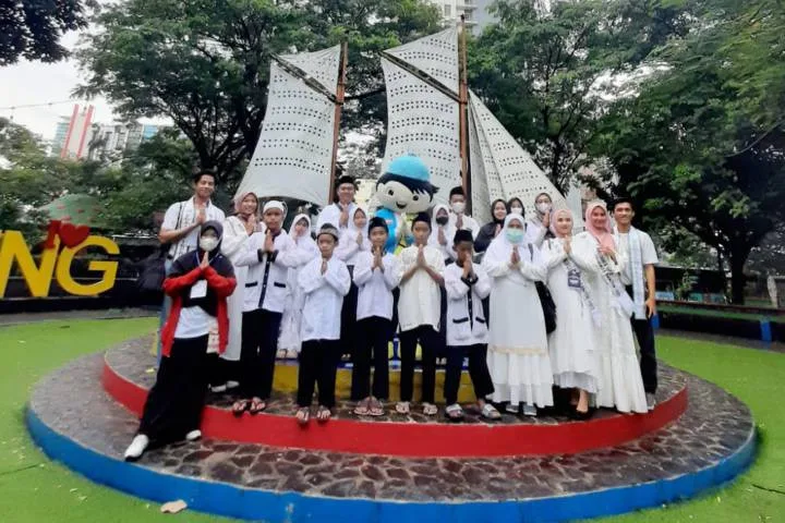 Si Atang, Maskot Kota Tangerang Tampil di Akun Resmi Kemenparekraf RI