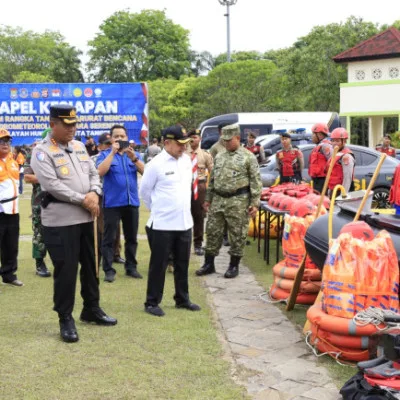 Pemkab Tangerang dan Polresta Gelar Apel Kesiapsiagaan Hadapi Bencana Hidrometeorologi