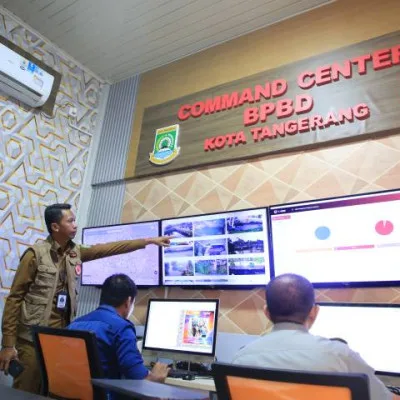 BPBD Kota Tangerang Resmikan Pusdalops Command Center Dilengkapi Sistem City Emergency Response