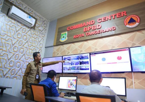 BPBD Kota Tangerang Resmikan Pusdalops Command Center Dilengkapi Sistem City Emergency Response