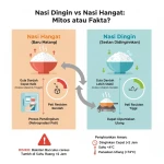 Mitos atau Fakta: Nasi Dingin Lebih Sehat dari Nasi yang Baru Matang?