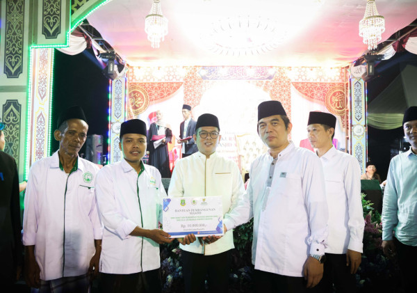 Masjid Berusia Hampir Seabad Direnovasi, Andra Soni: Simbol Gotong Royong Warga Walantaka