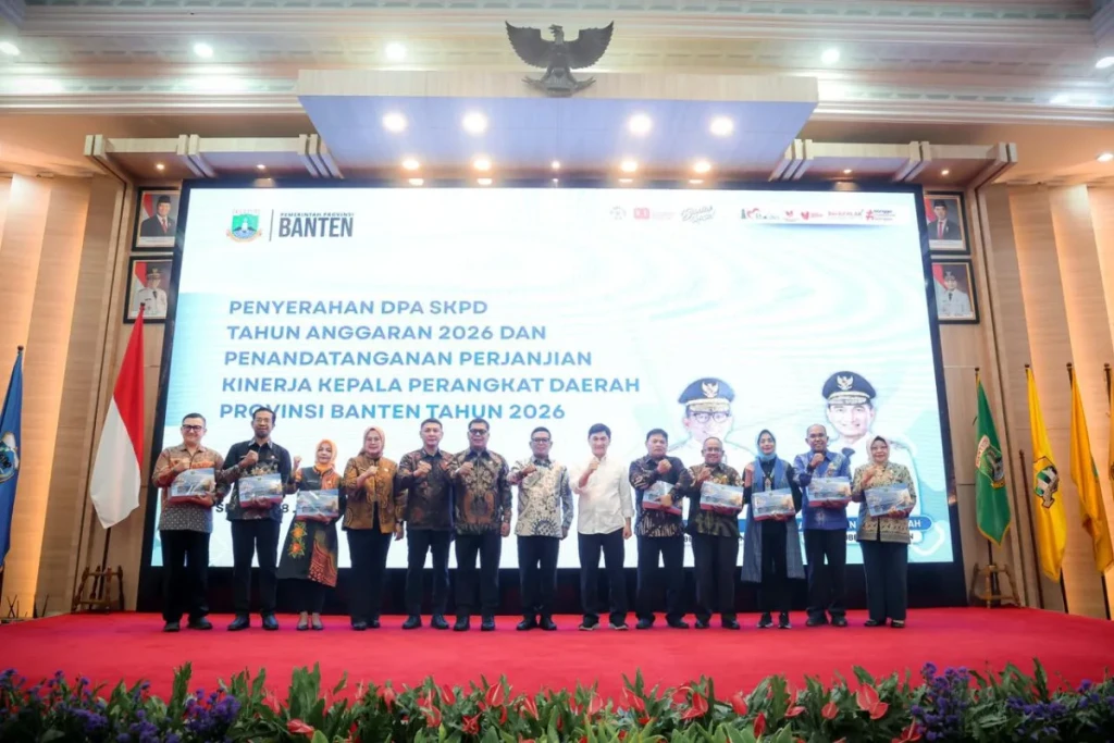 Gaspol Program 2026! Gubernur Banten Tekankan Kecepatan dan Sekolah Gratis saat Serahkan DPA SKPD