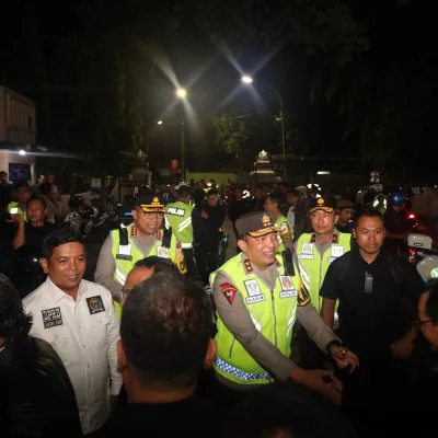 Oprasi Lilin Maung 2023, Polda Banten Gelar Patroli Pengecekan Gereja
