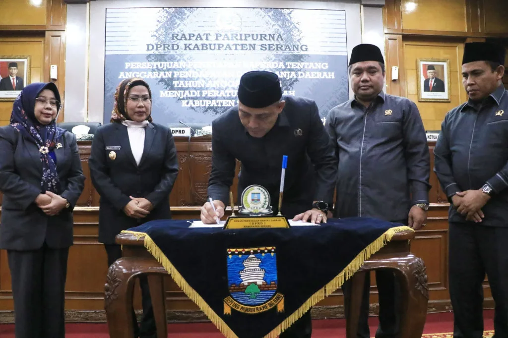 Pemkab Serang dan DPRD Lahirkan Delapan Perda di Tahun 2023