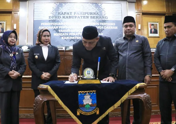 Pemkab Serang dan DPRD Lahirkan Delapan Perda di  Tahun 2023