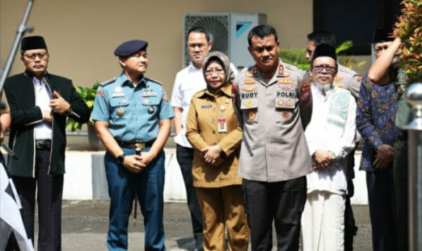 Plh. Sekda Virgojanti Hadiri Rangkaian Peringatan HUT Bhayangkara ke-77