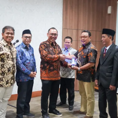 Lepas Sambut KPU Kota Cilegon Penuh Haru